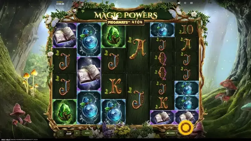 Magic Powers Megaways slot screenshot 1