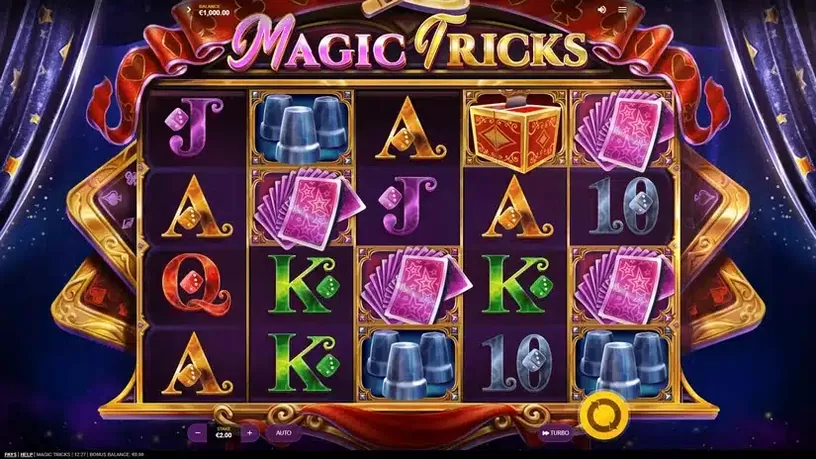 Magic Tricks slot screenshot 1