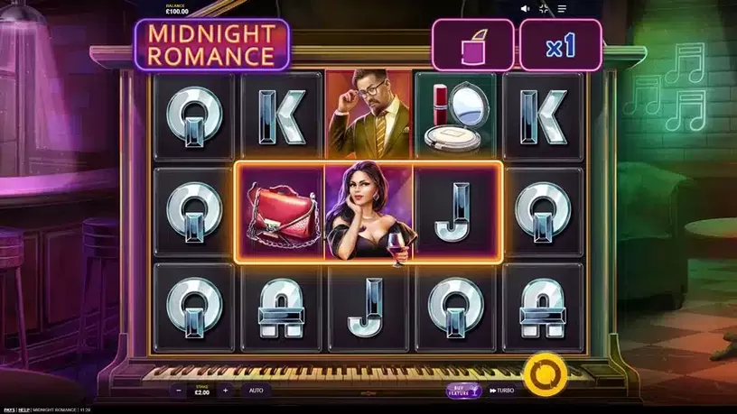 Midnight Romance slot screenshot 1