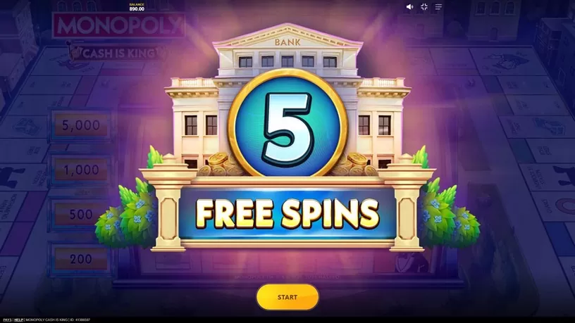 Monopoly Cash is King slot screenshot 3