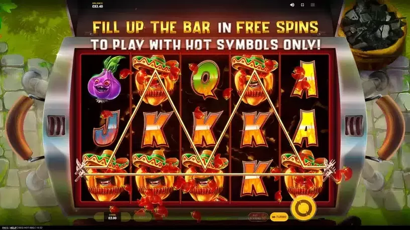 Red Hot BBQ slot screenshot 4