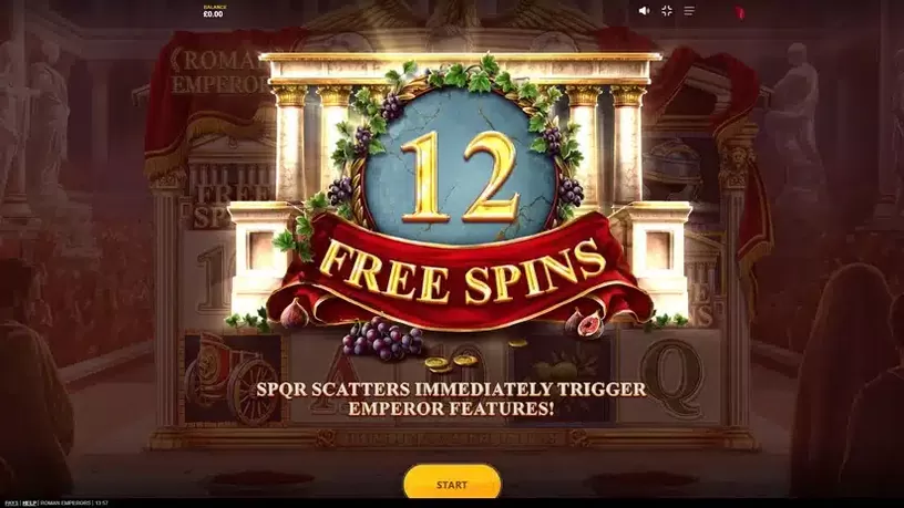 Roman Emperors slot screenshot 3