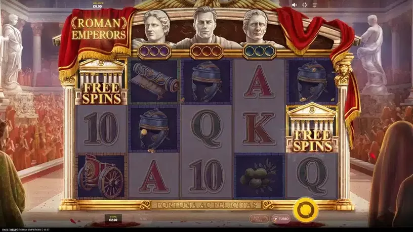 Roman Emperors slot screenshot 1