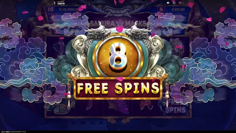 Sakura Masks slot screenshot 3