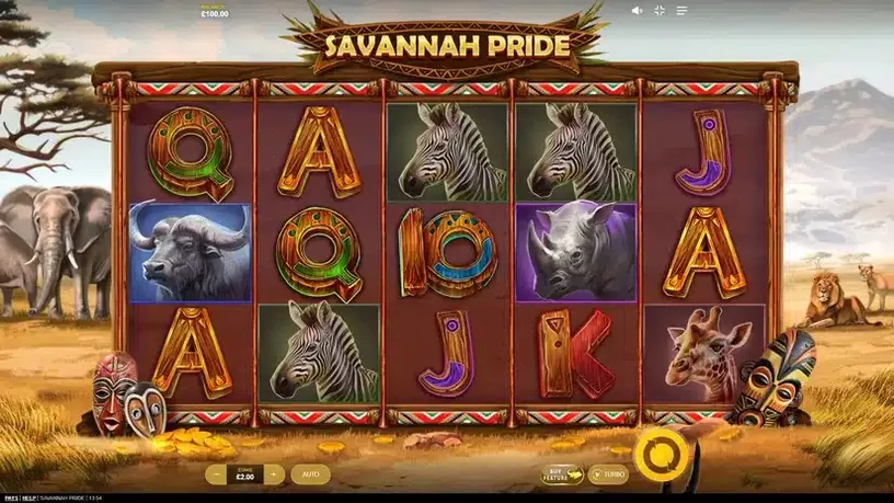 Savannah Pride slot screenshot 1