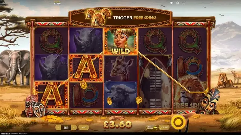 Savannah Pride slot screenshot 4