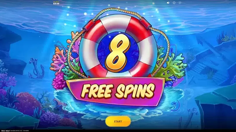 Shark Boss slot screenshot 3