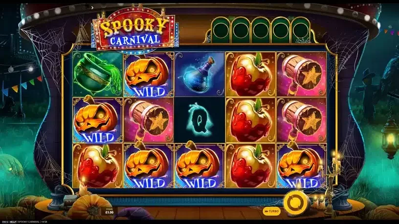 Spooky Carnival slot screenshot 5