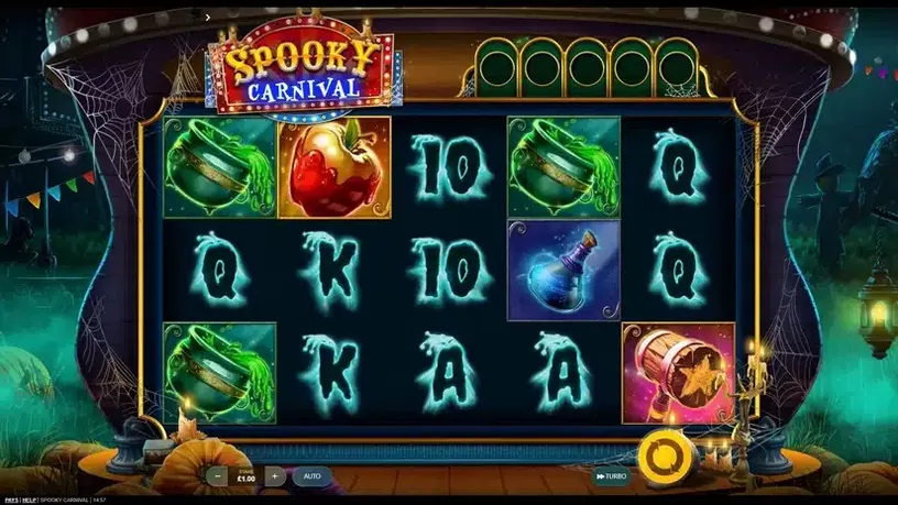 Spooky Carnival slot screenshot 1