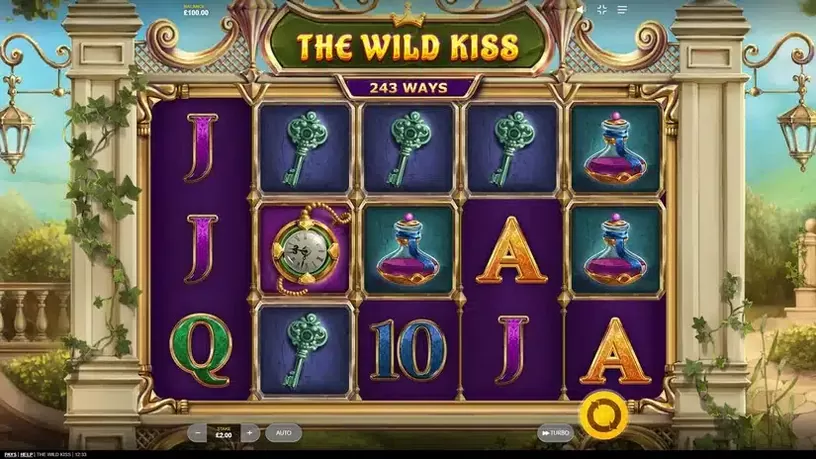 The Wild Kiss slot screenshot 1