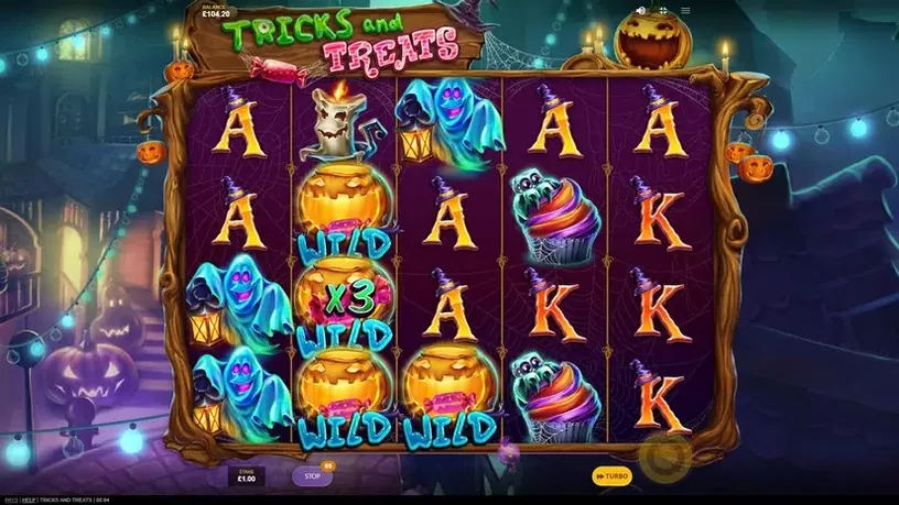Tricks And Treats slot screenshot 4