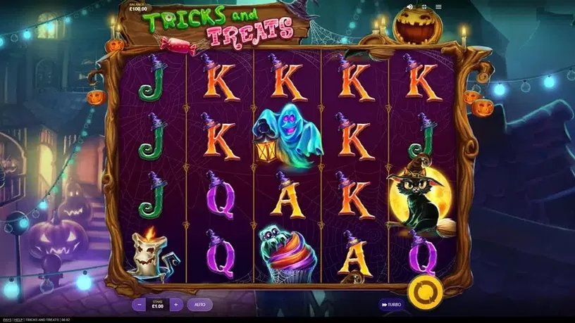 Tricks And Treats slot screenshot 1