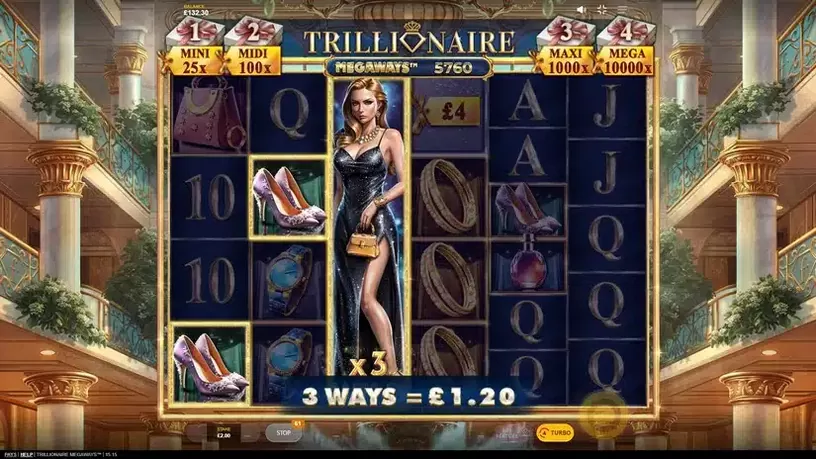 Trillionaire MegaWays slot screenshot 5