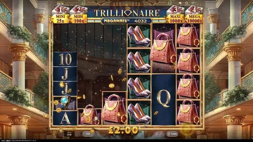 Trillionaire MegaWays slot screenshot 1