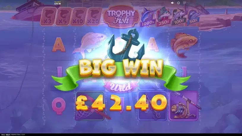 Trophy Fish slot screenshot 5