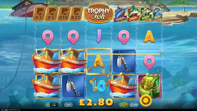 Trophy Fish slot screenshot 1