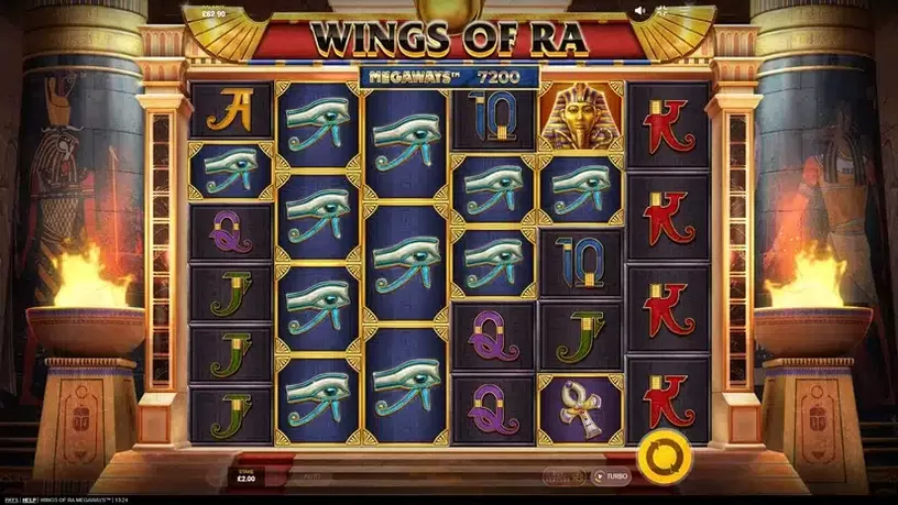 Wings of Ra Megaways slot screenshot 4