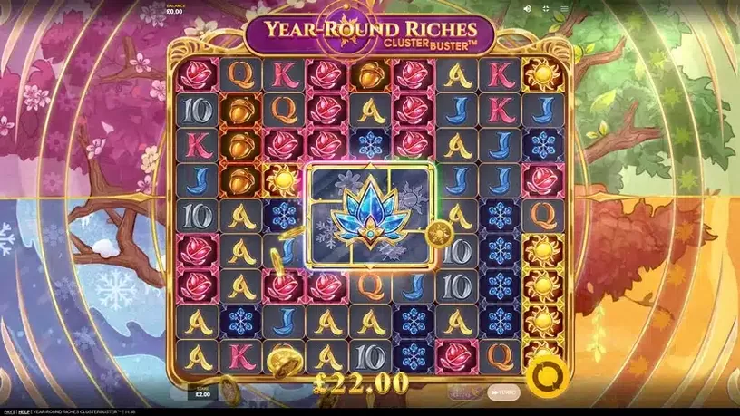 Year-Round Riches Clusterbuster slot screenshot 2