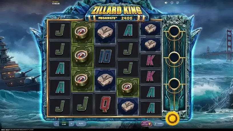 Zillard King Megaways slot screenshot 1