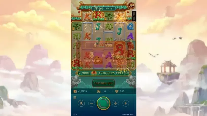 Caishen Fortunes slot screenshot 2