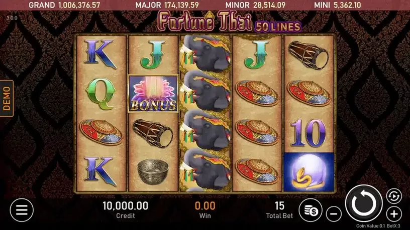 Fortune Thai slot screenshot 1