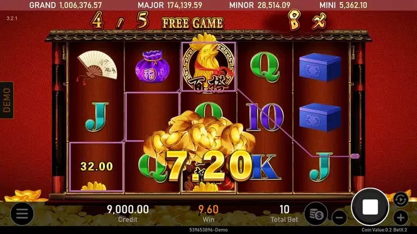 Gold Chicken slot screenshot 4