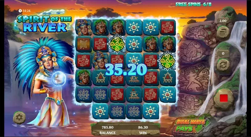 Spirit of the River slot screenshot 7