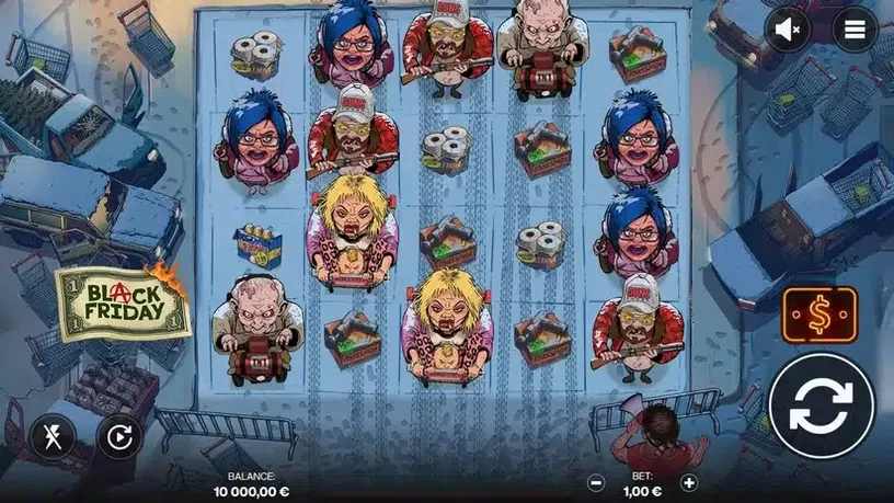 Black Friday slot screenshot 1