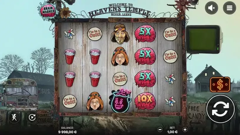 Brainwashed slot screenshot 1