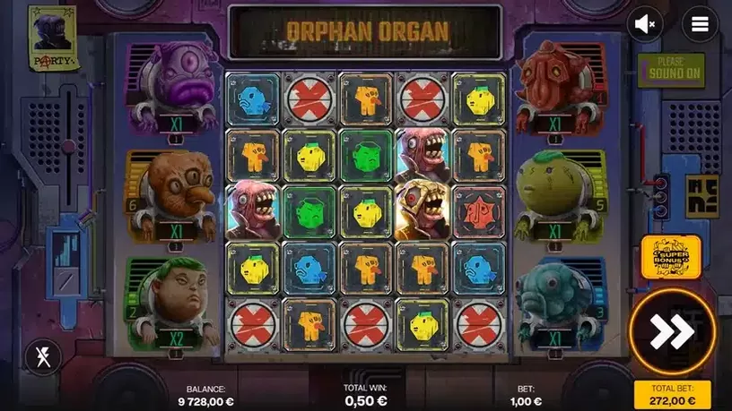 Orphan Organ slot screenshot 3
