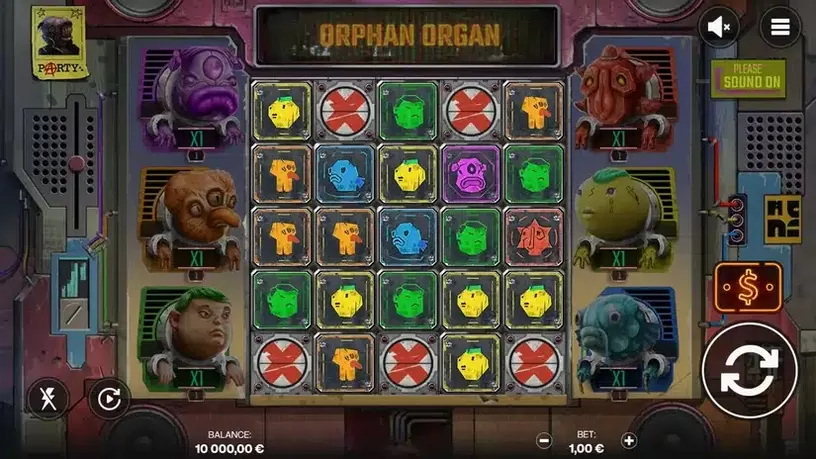 Orphan Organ slot screenshot 1
