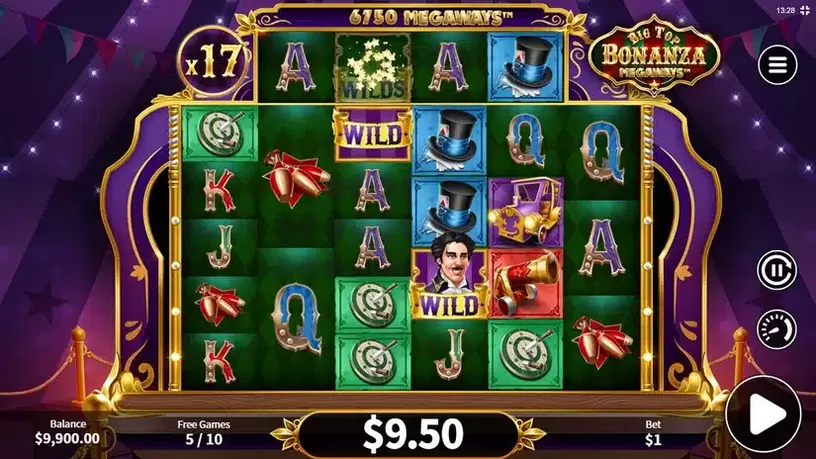 Big Top Bonanza Megaways slot screenshot 5