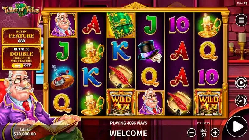 Teller of Tales slot screenshot 1