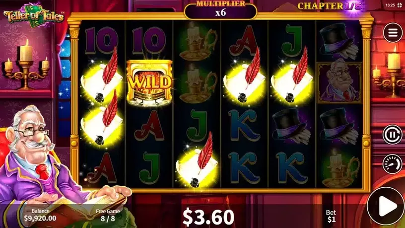 Teller of Tales slot screenshot 6