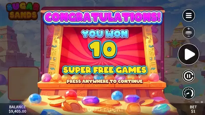 Sugar Sands slot screenshot 5