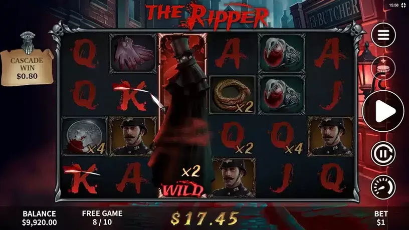 The Ripper slot screenshot 5