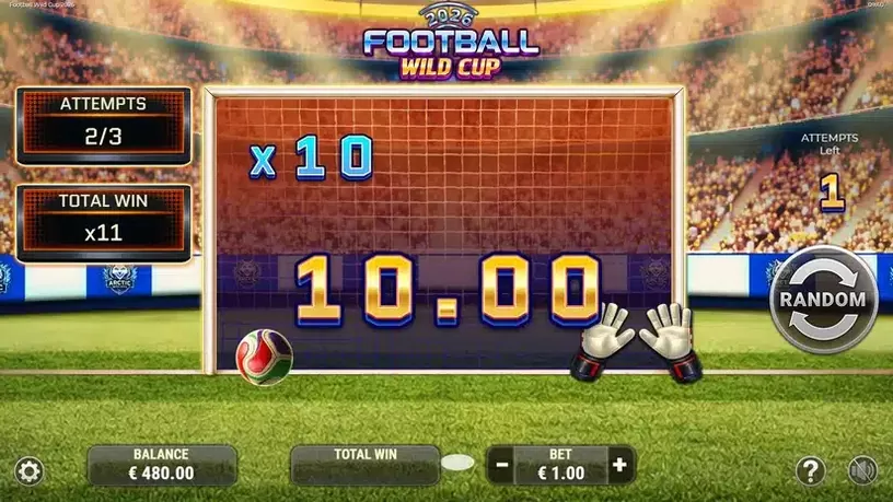 Football Wild Cup 2026 slot screenshot 5