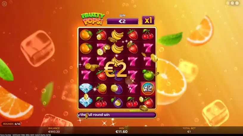Fruity Pops slot screenshot 6
