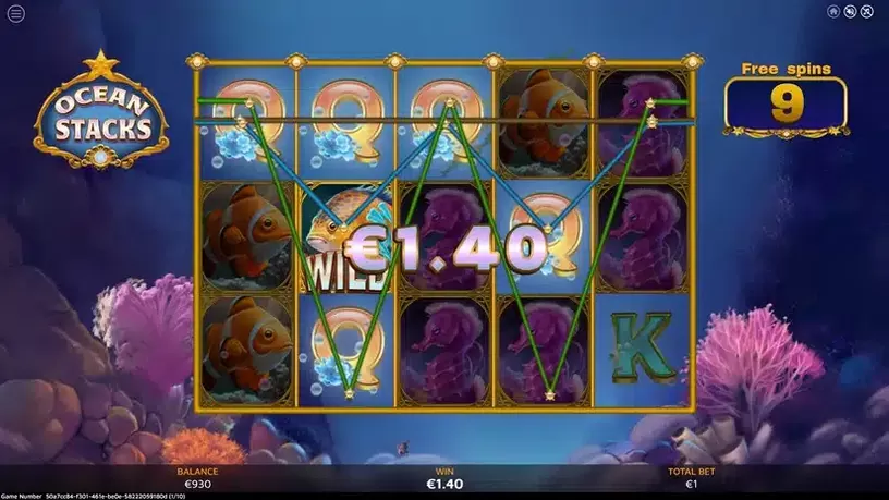Ocean Stacks slot screenshot 6