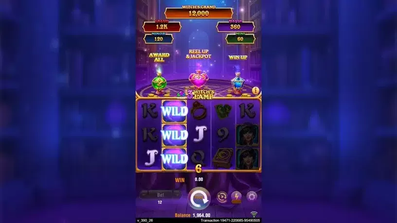3 Witch’s Lamp slot screenshot 4