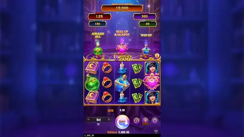 3 Witch’s Lamp slot screenshot 5