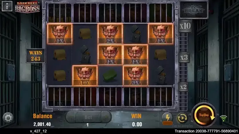 Big Boss slot screenshot 3