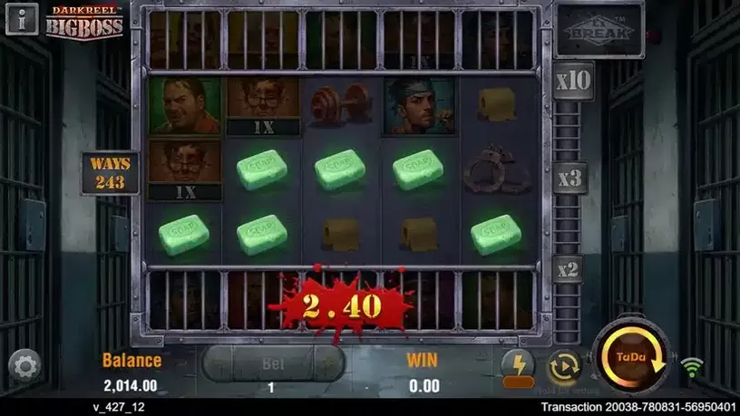 Big Boss slot screenshot 4