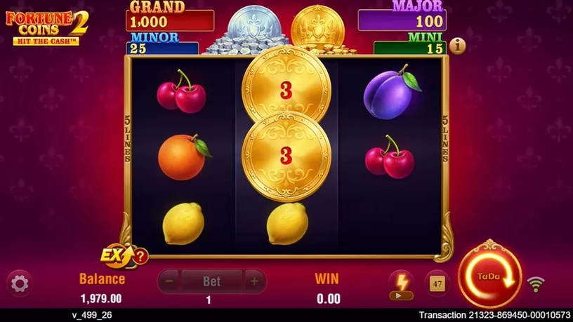 Fortune Coins 2 slot screenshot 2