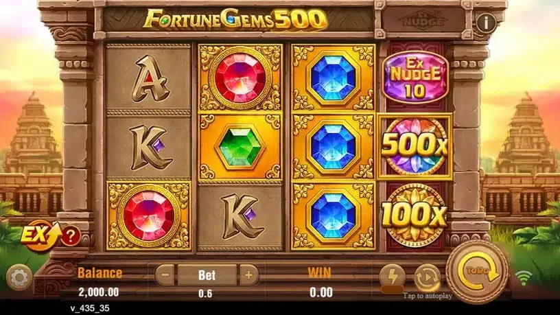 Fortune Gems 500 slot screenshot 1