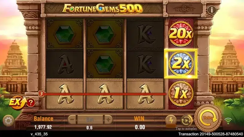 Fortune Gems 500 slot screenshot 3
