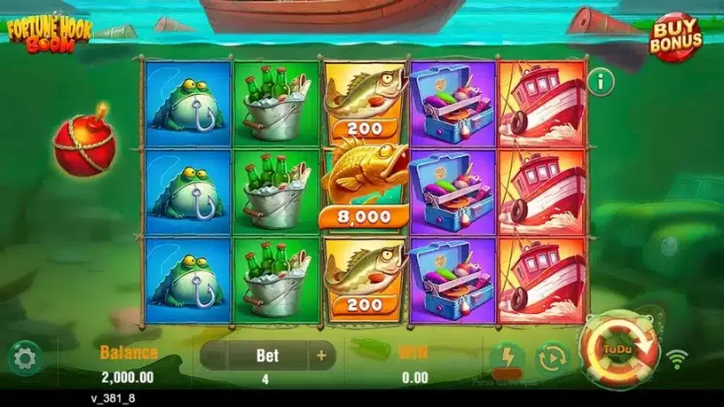 Fortune Hook Boom slot screenshot 1