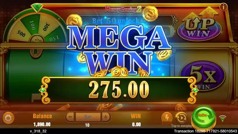 Money Coming 2 slot screenshot 4