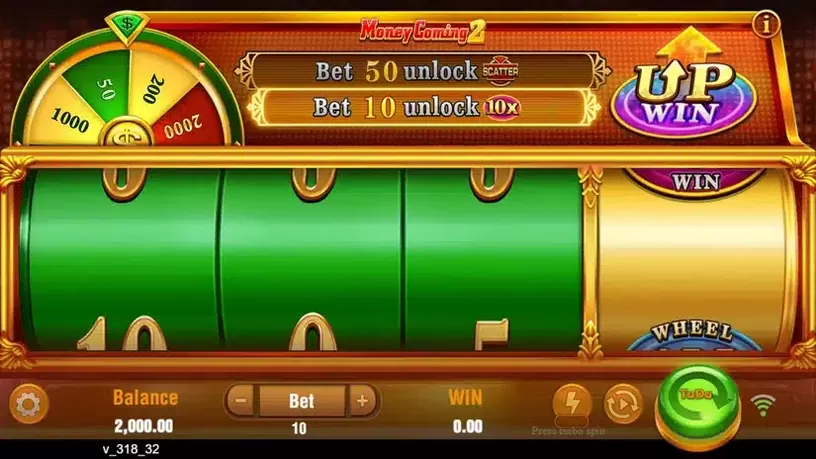Money Coming 2 slot screenshot 1