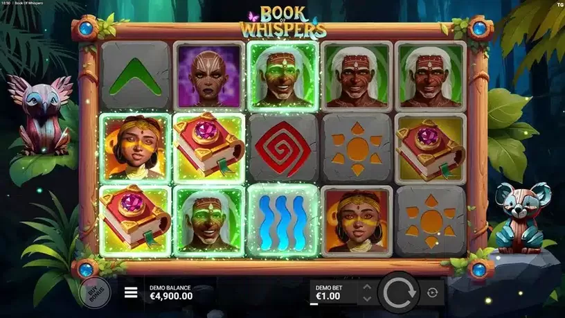 Book of Whispers slot screenshot 2